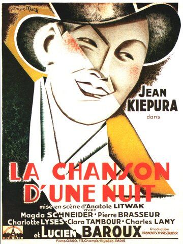 Постер фильма «La chanson d'une nuit»