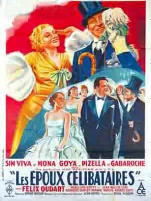 Постер фильма «Les époux célibataires»