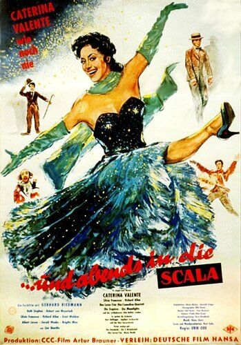 Постер фильма «А вечером – в Ла Скала!»