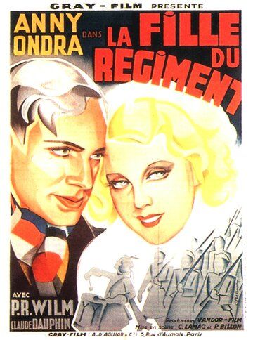 Постер фильма «La fille du régiment»