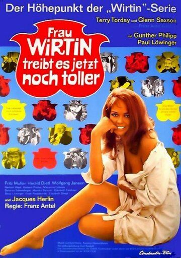 Постер фильма «Frau Wirtin treibt es jetzt noch toller»