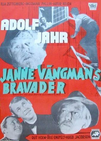 Постер фильма «Janne Vängmans bravader»