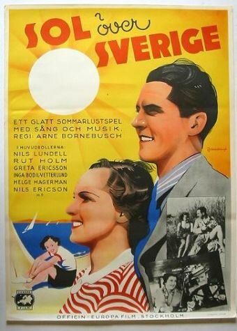 Постер фильма «Sol över Sverige»