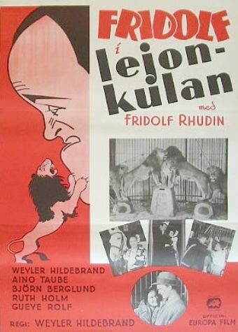 Постер фильма «Fridolf i lejonkulan»