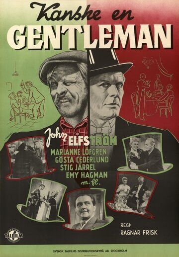 Постер фильма «Kanske en gentleman»