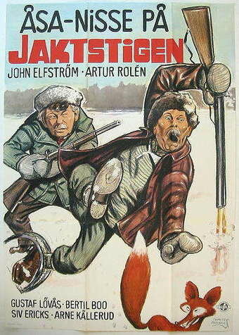 Постер фильма «Åsa-Nisse på jaktstigen»