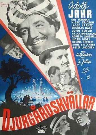Постер фильма «Djurgårdskvällar»