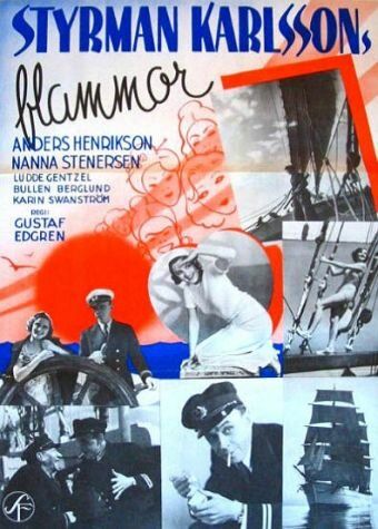 Постер фильма «Styrman Karlssons flammor»