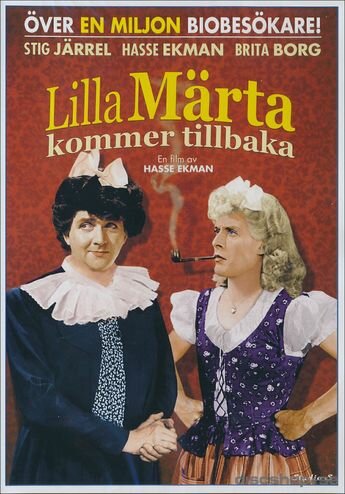 Постер фильма «Lilla Märta kommer tillbaka eller Grevinnans snedsteg eller Den vilda jakten efter det hemliga dokumentet»