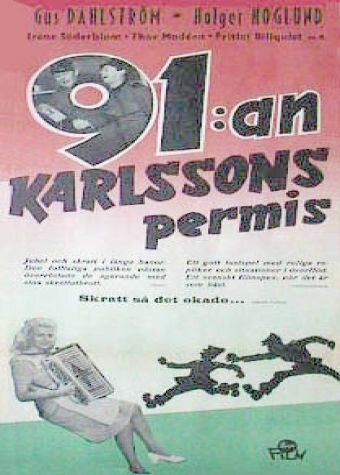 Постер фильма «91:an Karlssons permis»