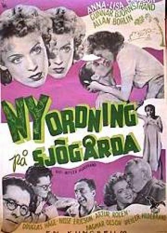 Постер фильма «Nyordning på Sjögårda»