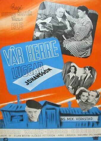 Постер фильма «Vår herre luggar Johansson»