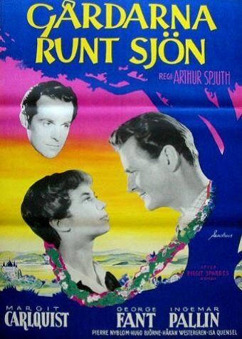 Постер фильма «Gårdarna runt sjön»