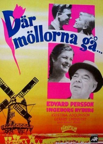 Постер фильма «Där möllorna gå»