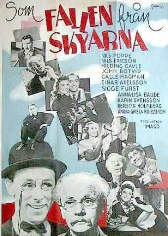 Постер фильма «Som fallen från skyarna»