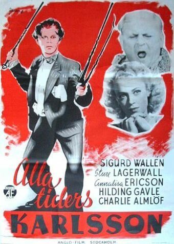 Постер фильма «Alla tiders Karlsson»