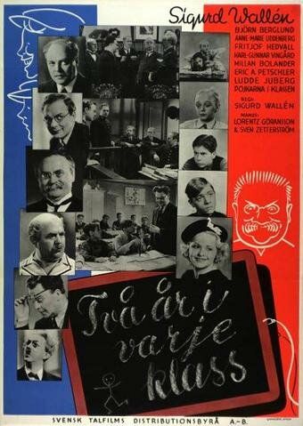 Постер фильма «Två år i varje klass»