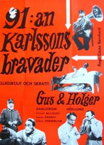 Постер фильма «91:an Karlssons bravader»