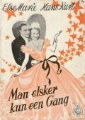 Постер фильма «Man elsker kun en gang»