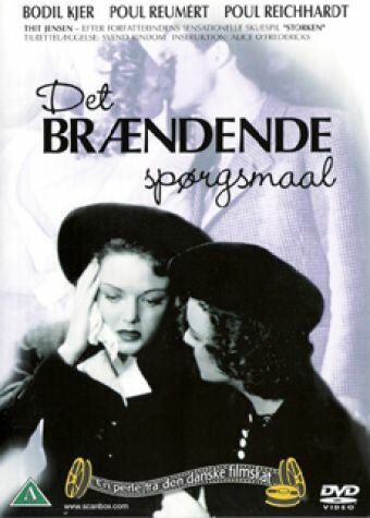 Постер фильма «Det brændende Spørgsmaal»