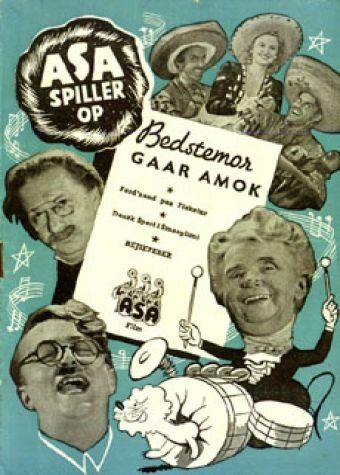 Постер фильма «Bedstemor går amok»