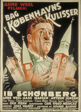 Постер фильма «Bag Københavns kulisser»