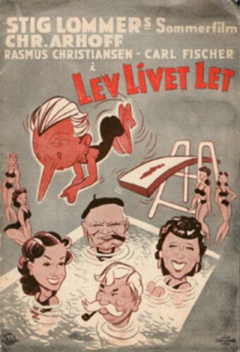 Постер фильма «Lev livet let»