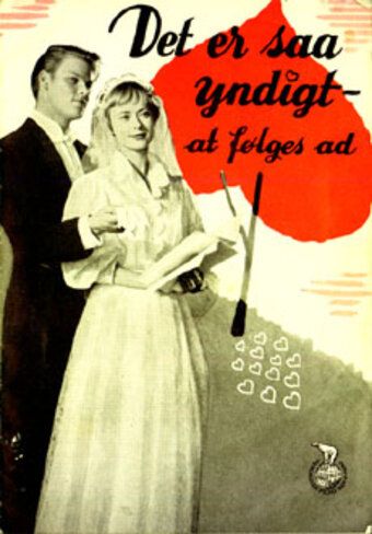 Постер фильма «Det er så yndigt at følges ad»