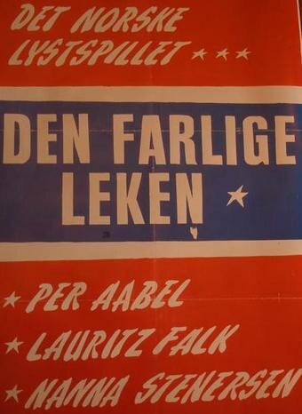 Постер фильма «Den farlige leken»