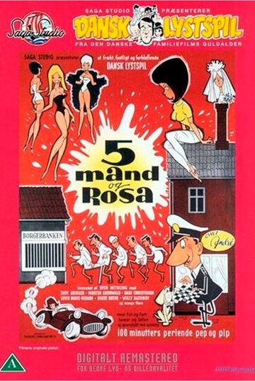 Постер фильма «Fem mand og Rosa»