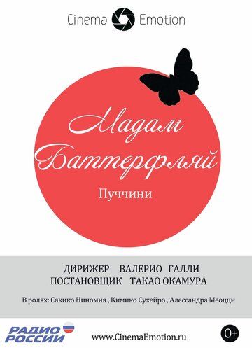 Постер фильма «Мадам Баттерфляй»