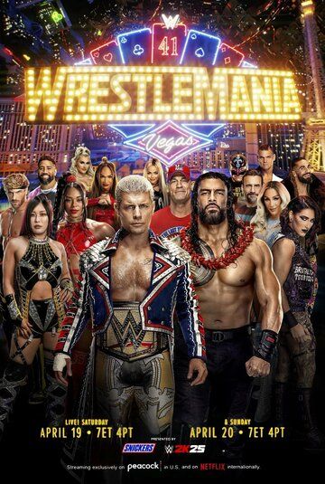 Постер фильма «WrestleMania 41»