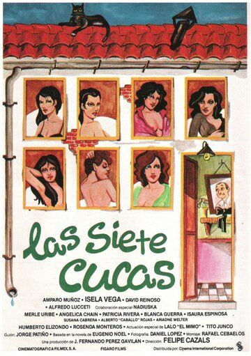 Постер фильма «Las siete cucas»