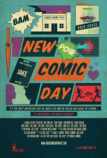 Постер фильма «New Comic Day»