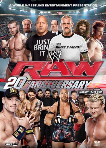 Постер фильма «WWE: Raw 20th Anniversary Collection»
