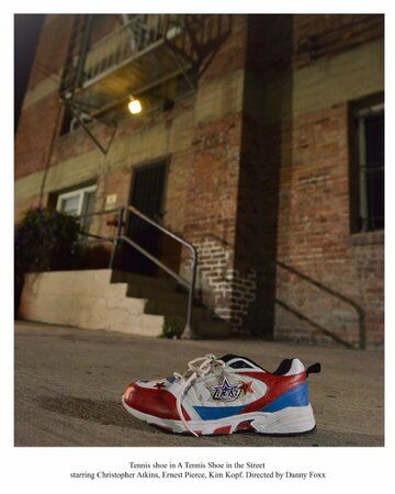 Постер фильма «A Tennis Shoe in the Street»