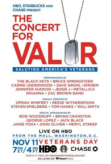 Постер фильма «The Concert for Valor»