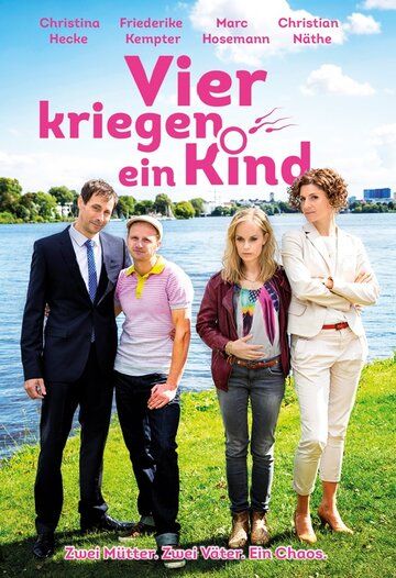 Постер фильма «Vier kriegen ein Kind»