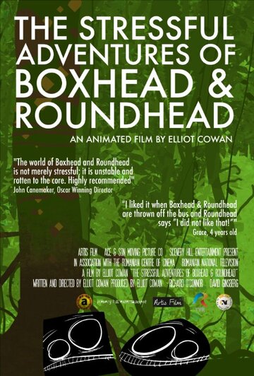 Постер фильма «The Stressful Adventures of Boxhead & Roundhead»