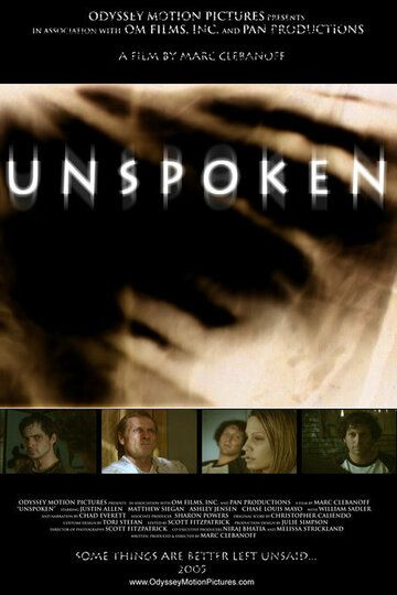 Постер фильма «Unspoken»