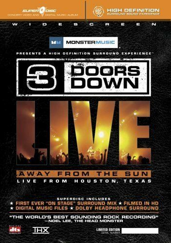 Постер фильма «3 Doors Down: Away from the Sun, Live from Houston, Texas»
