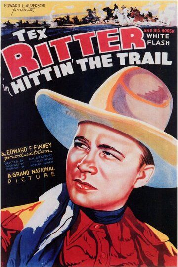 Постер фильма «Hittin' the Trail»