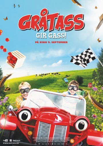 Постер фильма «Gråtass gir gass»