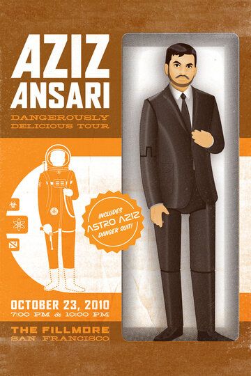 Постер фильма «Aziz Ansari: Dangerously Delicious»