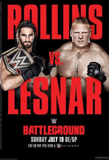 Постер фильма «WWE Поле битвы»