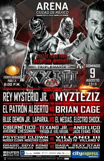 Постер фильма «AAA TripleManía XXIII PPV»