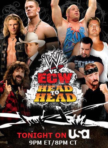 Постер фильма «WWE vs. ECW: Head to Head»
