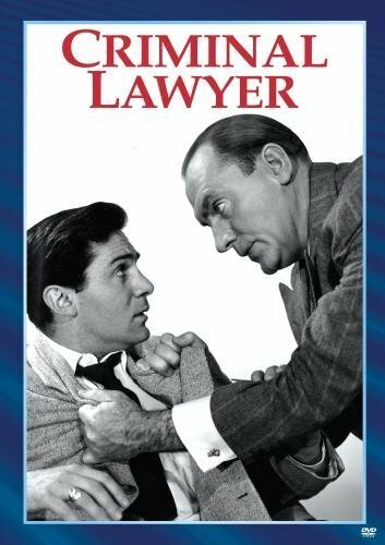 Постер фильма «Criminal Lawyer»