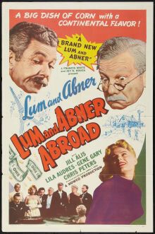 Постер фильма «Lum and Abner Abroad»